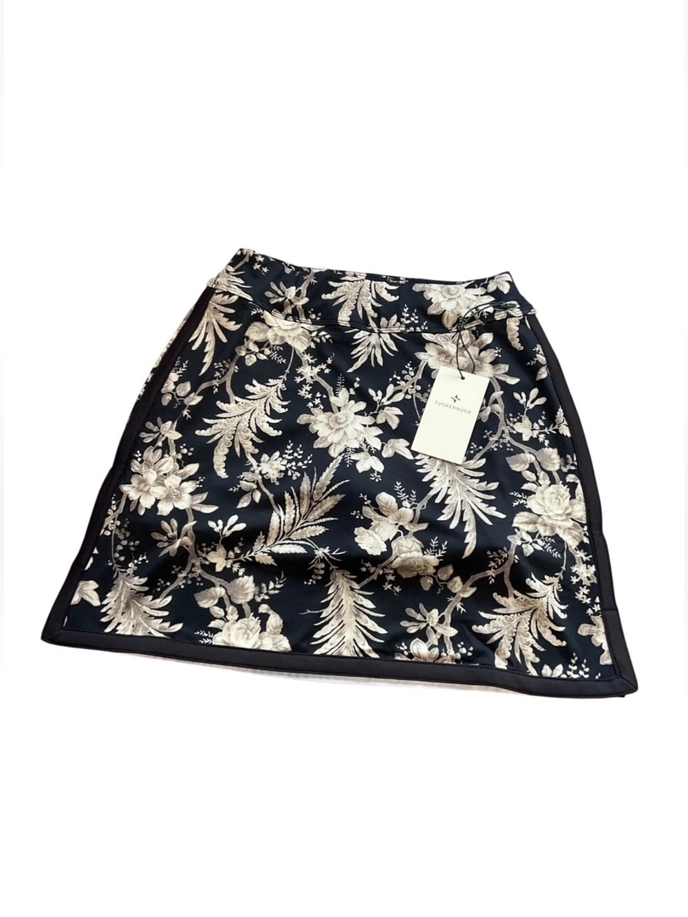 Tuckernuck Tnuck Sport 16" Piped Golf Skirt in Ojai Vines Sz S